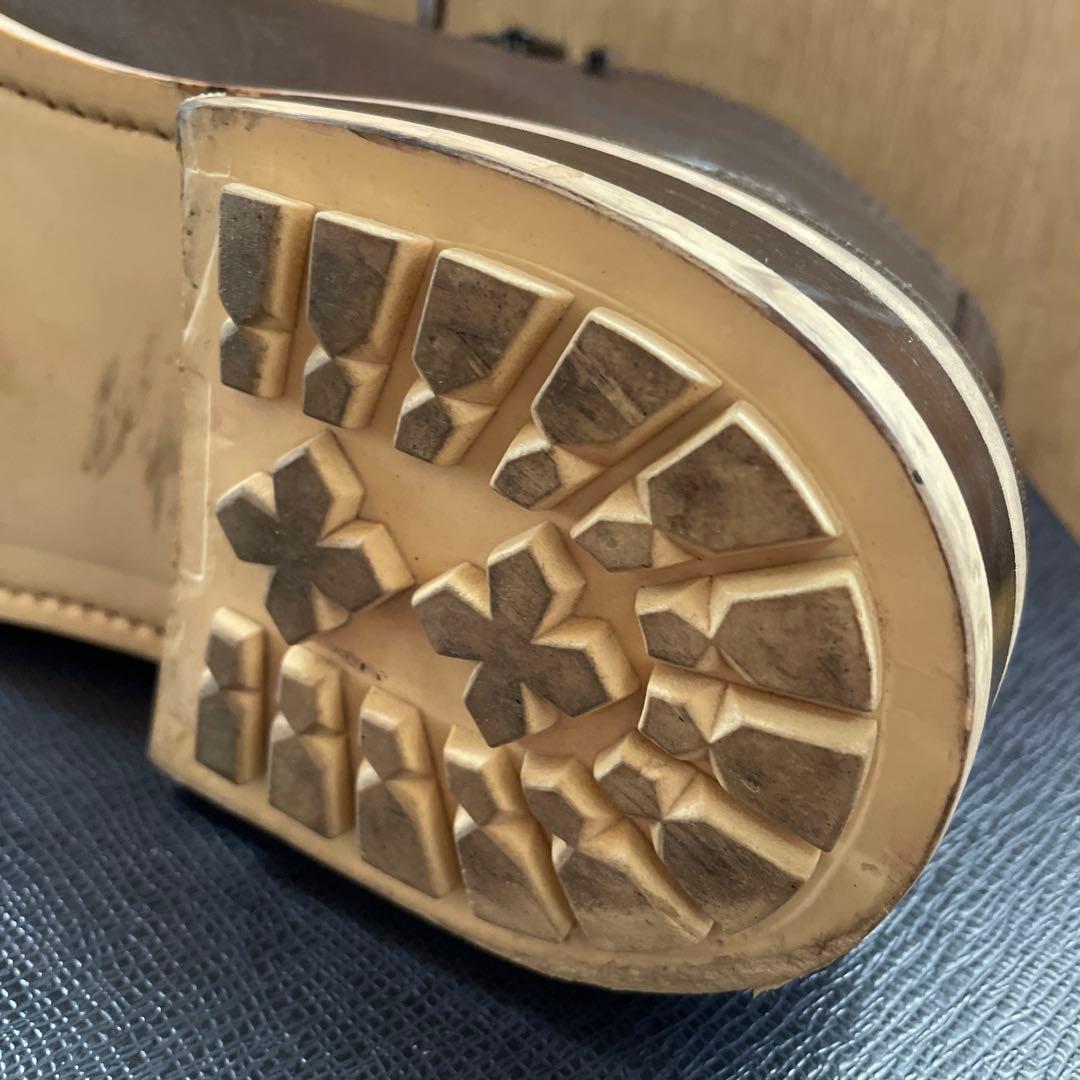 シルバノマッツァモンキーブーツ　8 茶　2000年　キムタク　空から降る1億の星