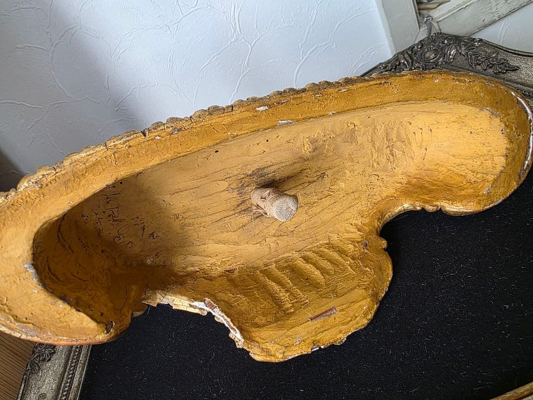 アンティーク　ポワドレ台座