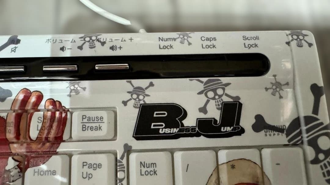 激レア 当選品 ONE PIECE 有線キーボード（未使用品）
