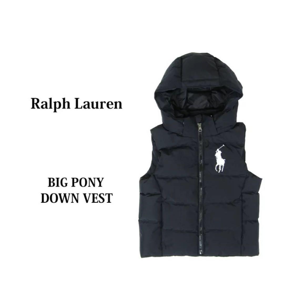 Polo Ralph Laurenポロ ラルフローレンBoy's ダウンベスト黒