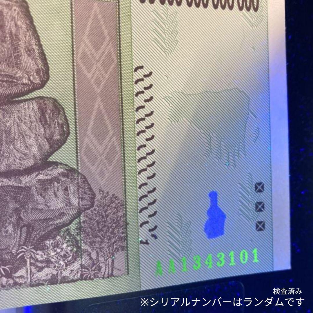 保証書付！50兆ジンバブエドル 10枚 外貨 紙幣 ジンバブエ 紙幣 J-1_2