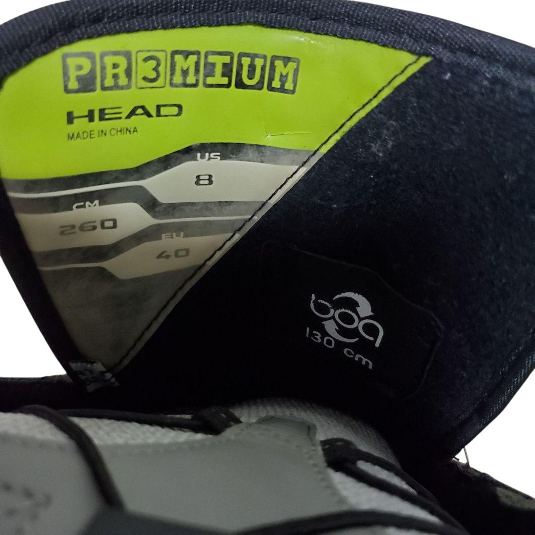 head ヘッド プレミアム BOAダイヤル式スノーボードブーツ 黒/赤26cm