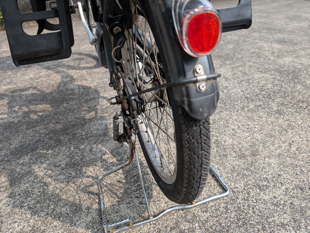 パナソニック電動アシスト自転車 BE-ELMD033グリーン前後チャイルドシート