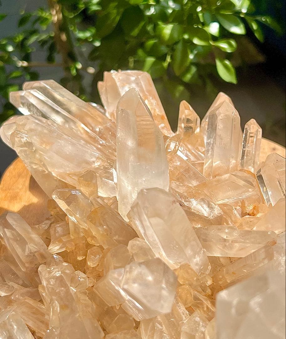 レア　超BIG 天然ピンク　マニカラン産　クラスター【3 ㌕】　置物　風水