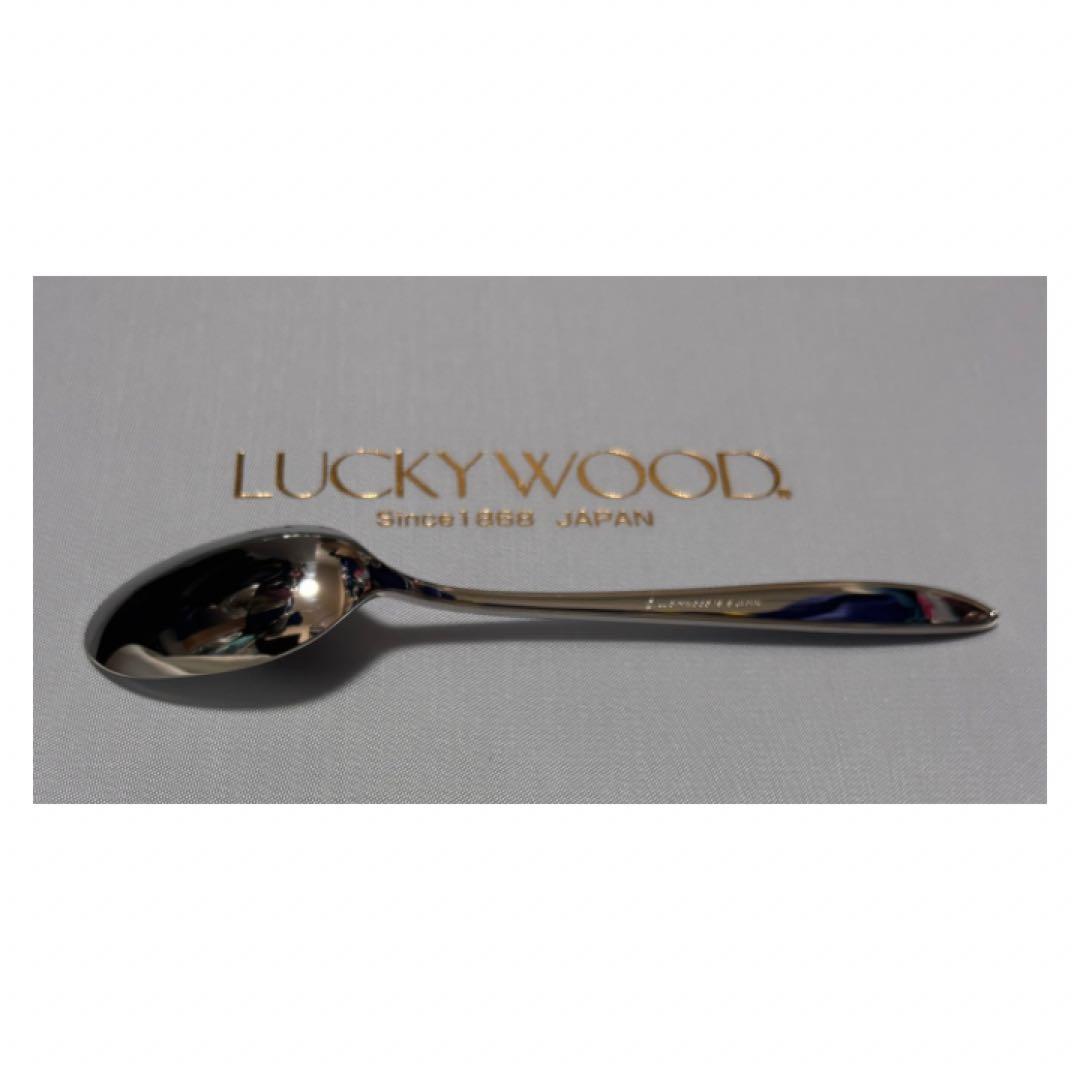 未使用　LUCKYWOOD ラッキーウッド カトラリー ソルテア ディナーセット