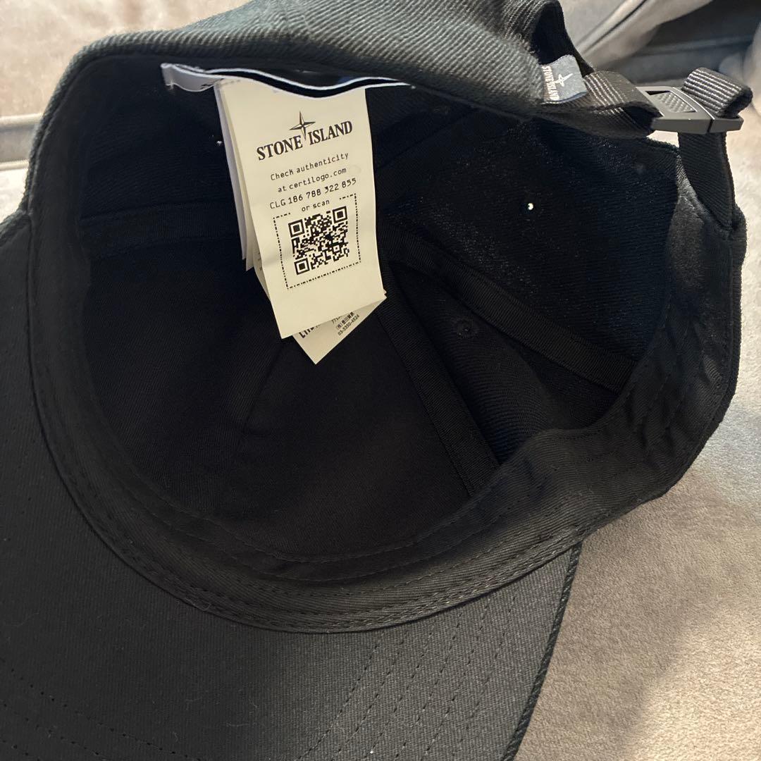 STONE  ブラック ベースボールキャップ