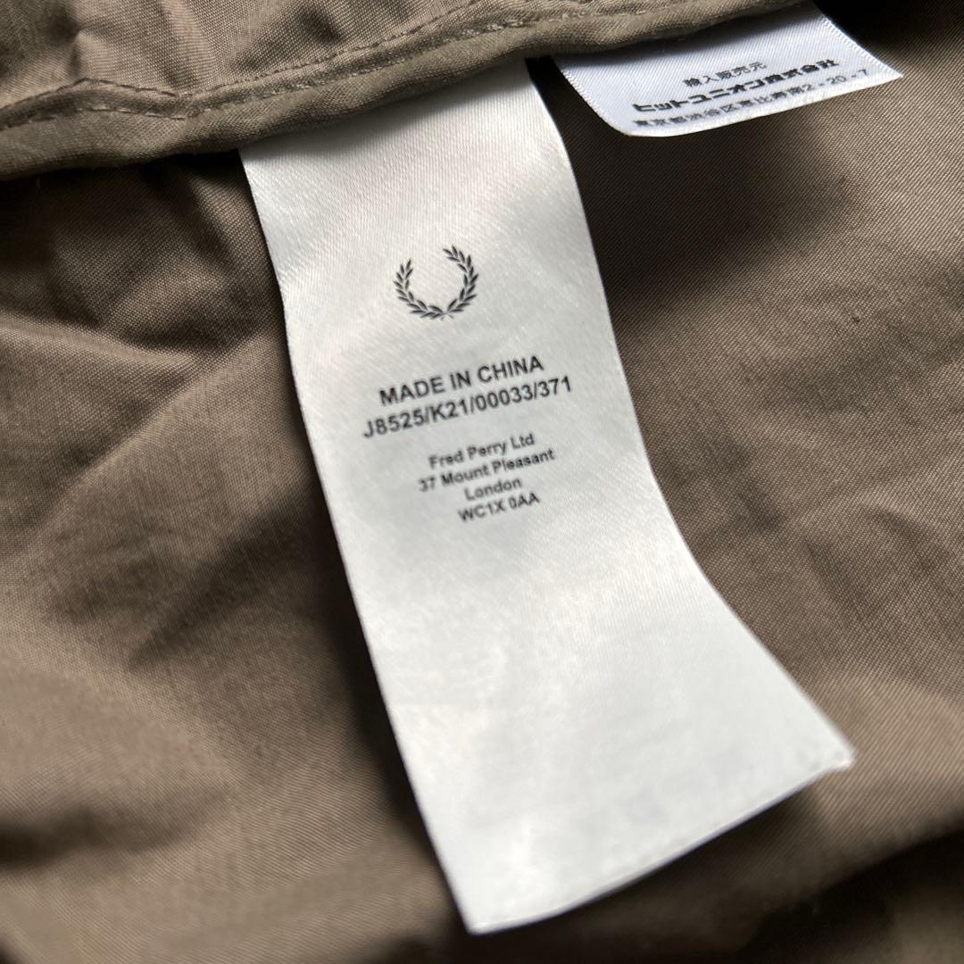 FRED PERRY モッズコート ミリタリー　古着　カーキ