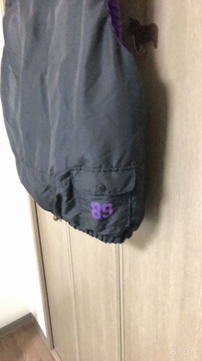 パーリーゲイツ　リバーシブル　ダウンベスト