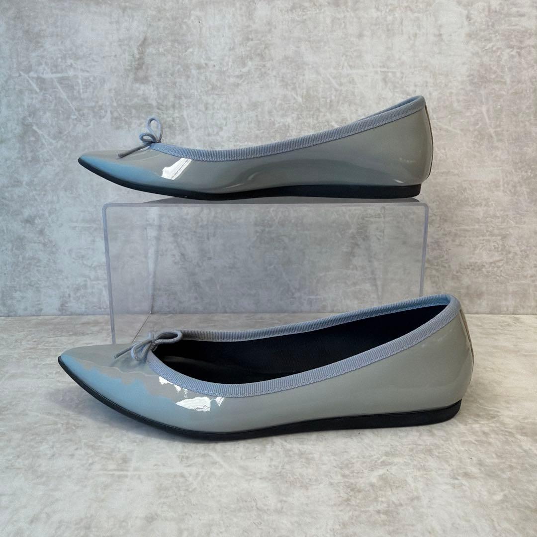 Repetto レペット エナメル バレエシューズ 23.5cm ブリジット
