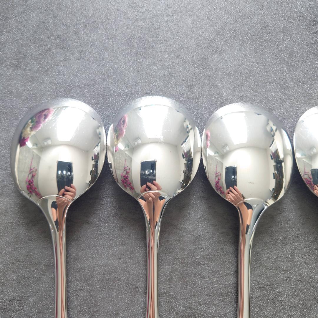 希少 美品 クリストフル フィデリオ コンソメスプーン 6点