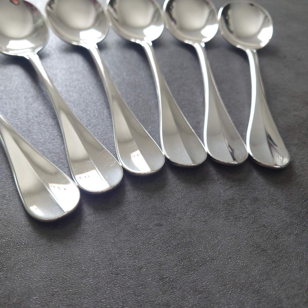 希少 美品 クリストフル フィデリオ コンソメスプーン 6点