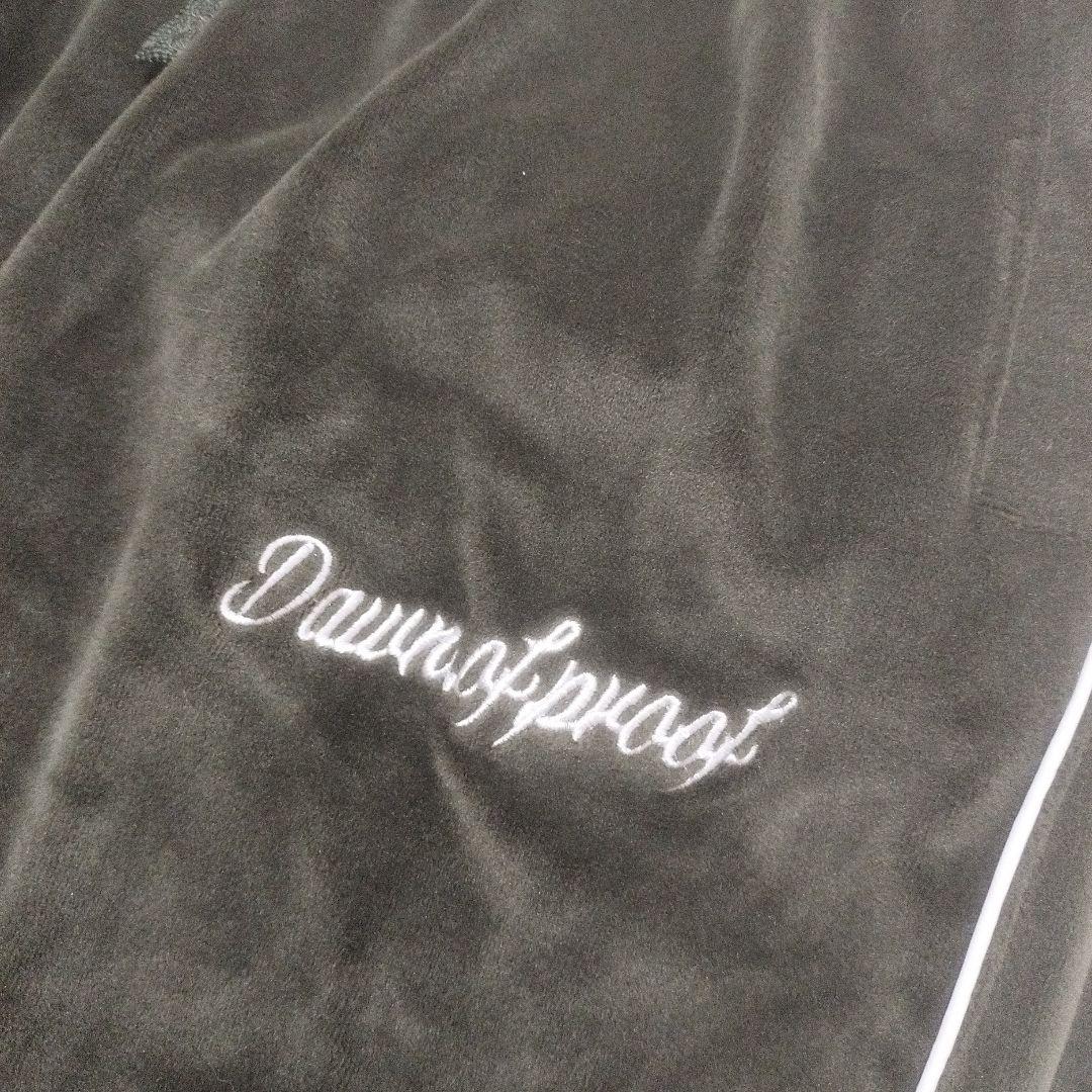 dawn of proof　ベロア　ジャージ　セットアップ　　カーキ　オリーブ