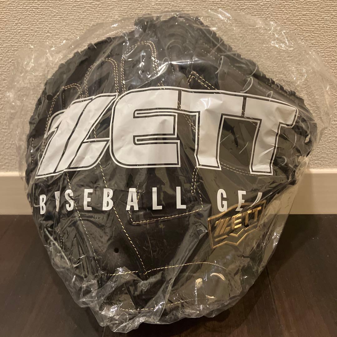 ZETT NEO STATUS 硬式用キャッチャーミット 黒