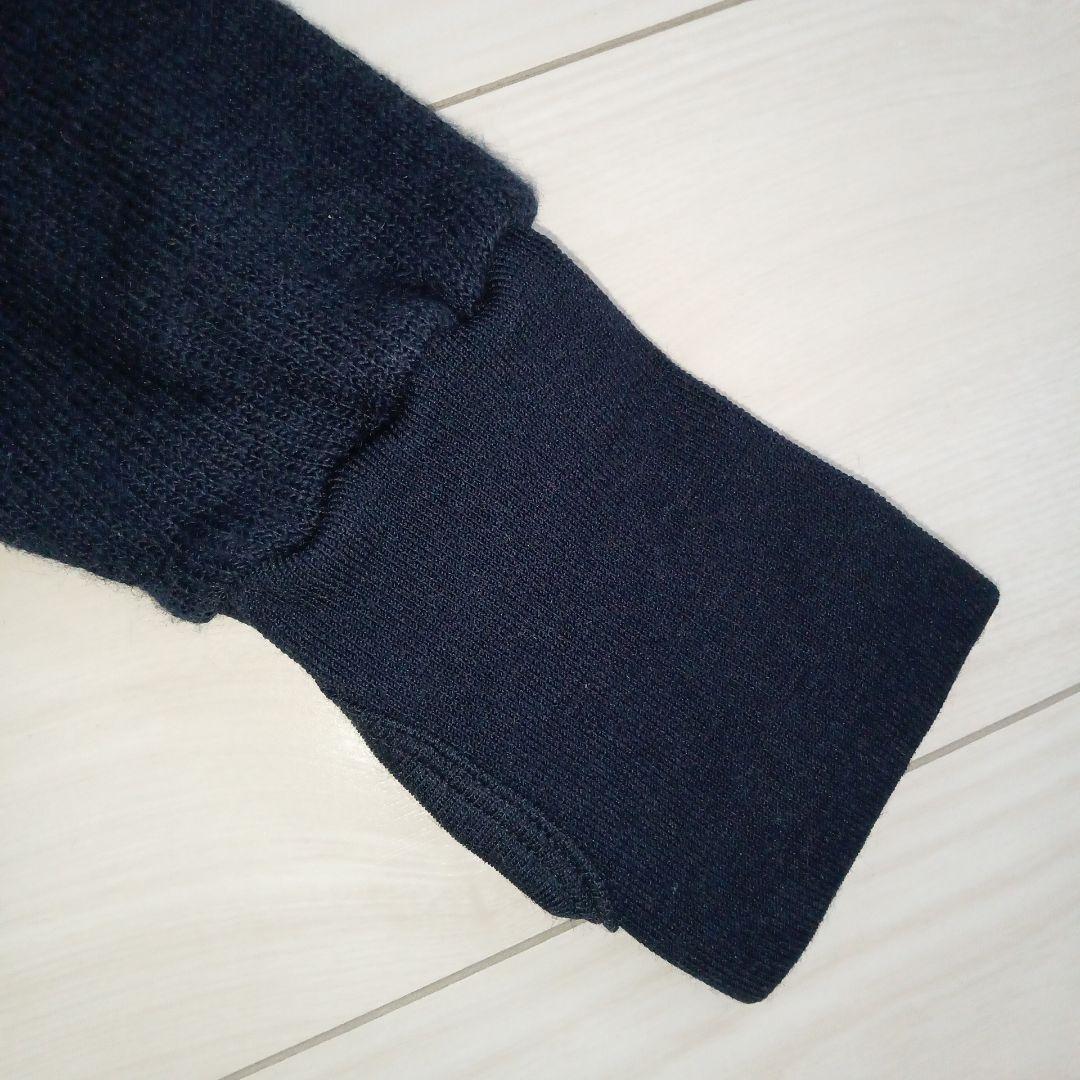 ウールパワー フルジップ ジャケット 400 サイズM ネイビー