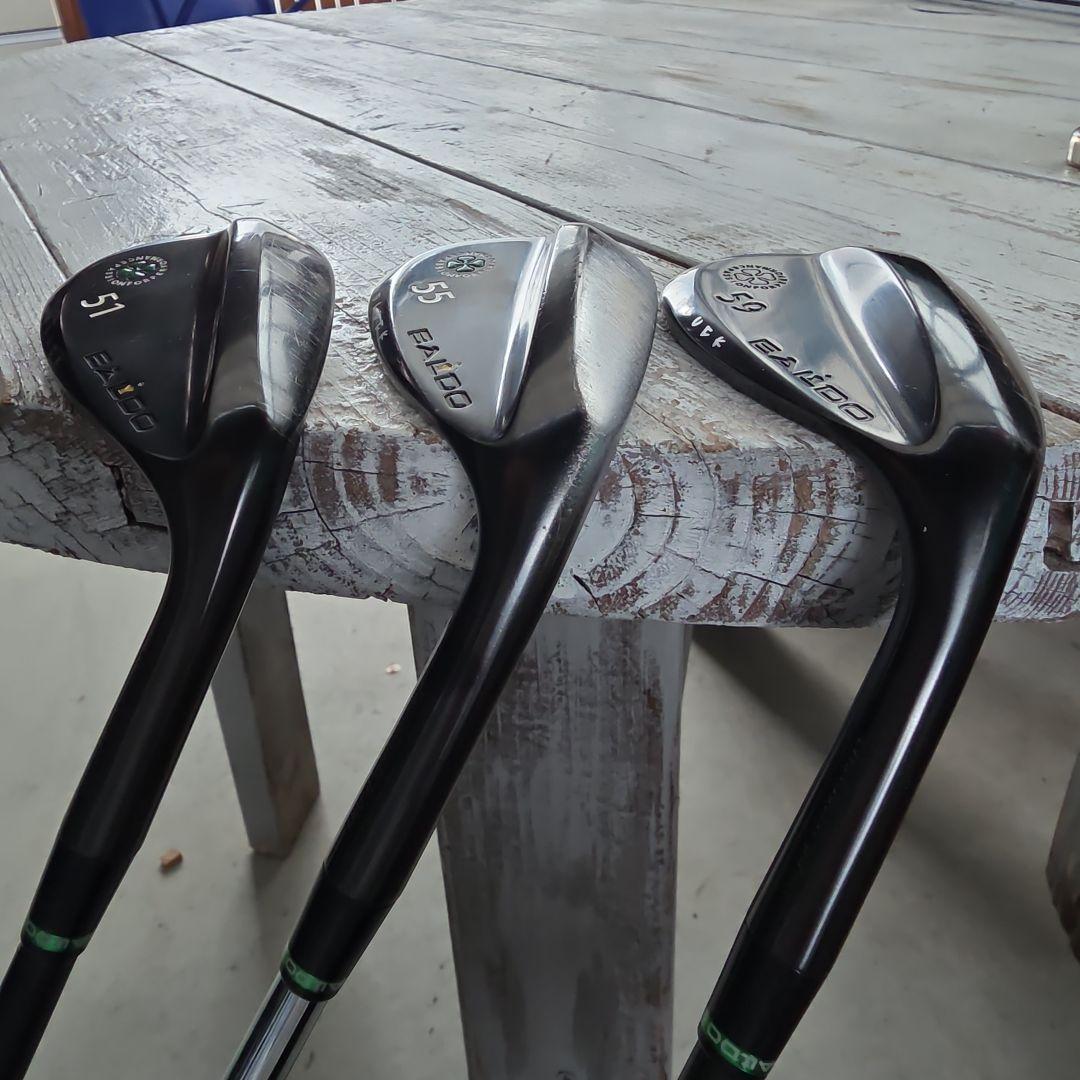 BALDO ウェッジ セット 51, 55, 59度