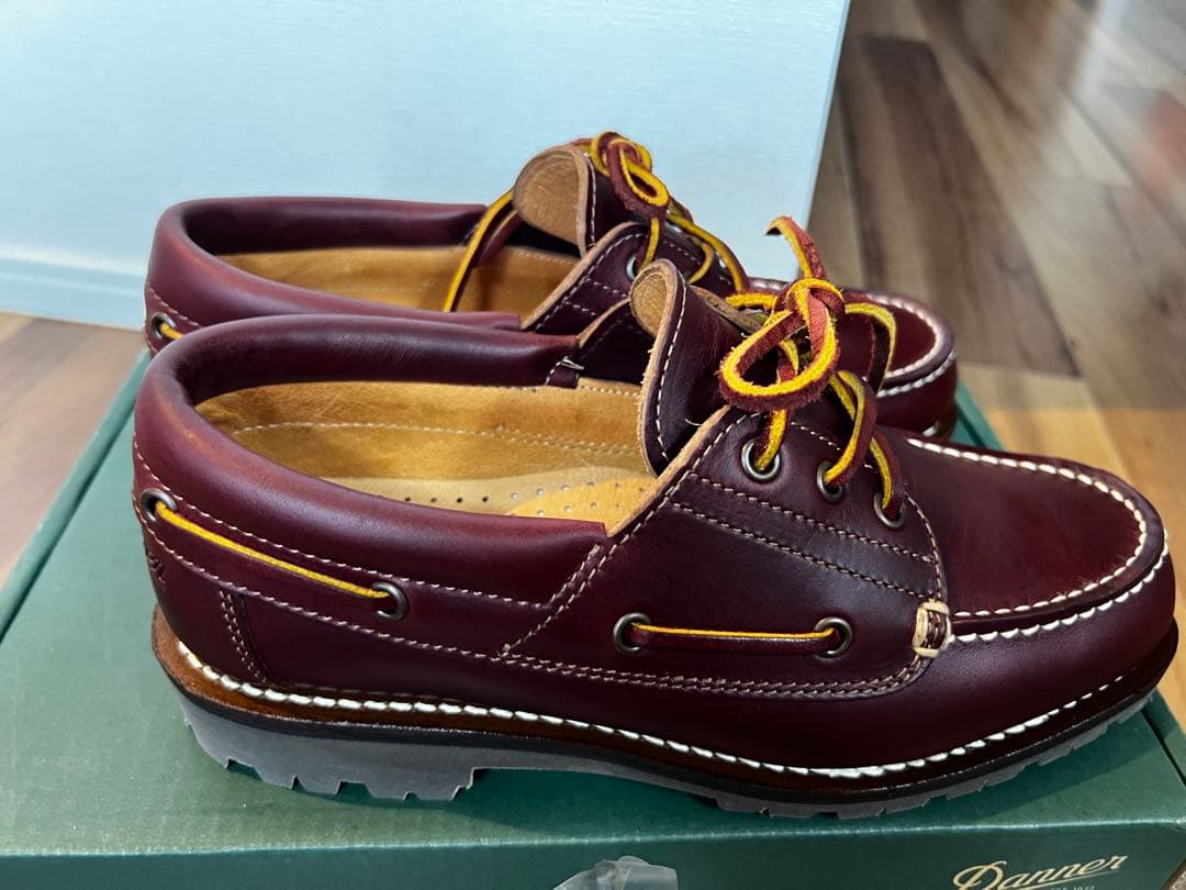 <新品>Danner ボートシューズ サイズ25 (箱アリ)