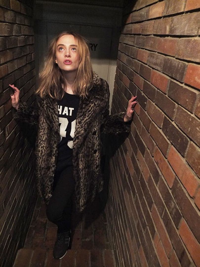 【入手困難レア】schott × MOUSSY レオパードPコート　ピーコート