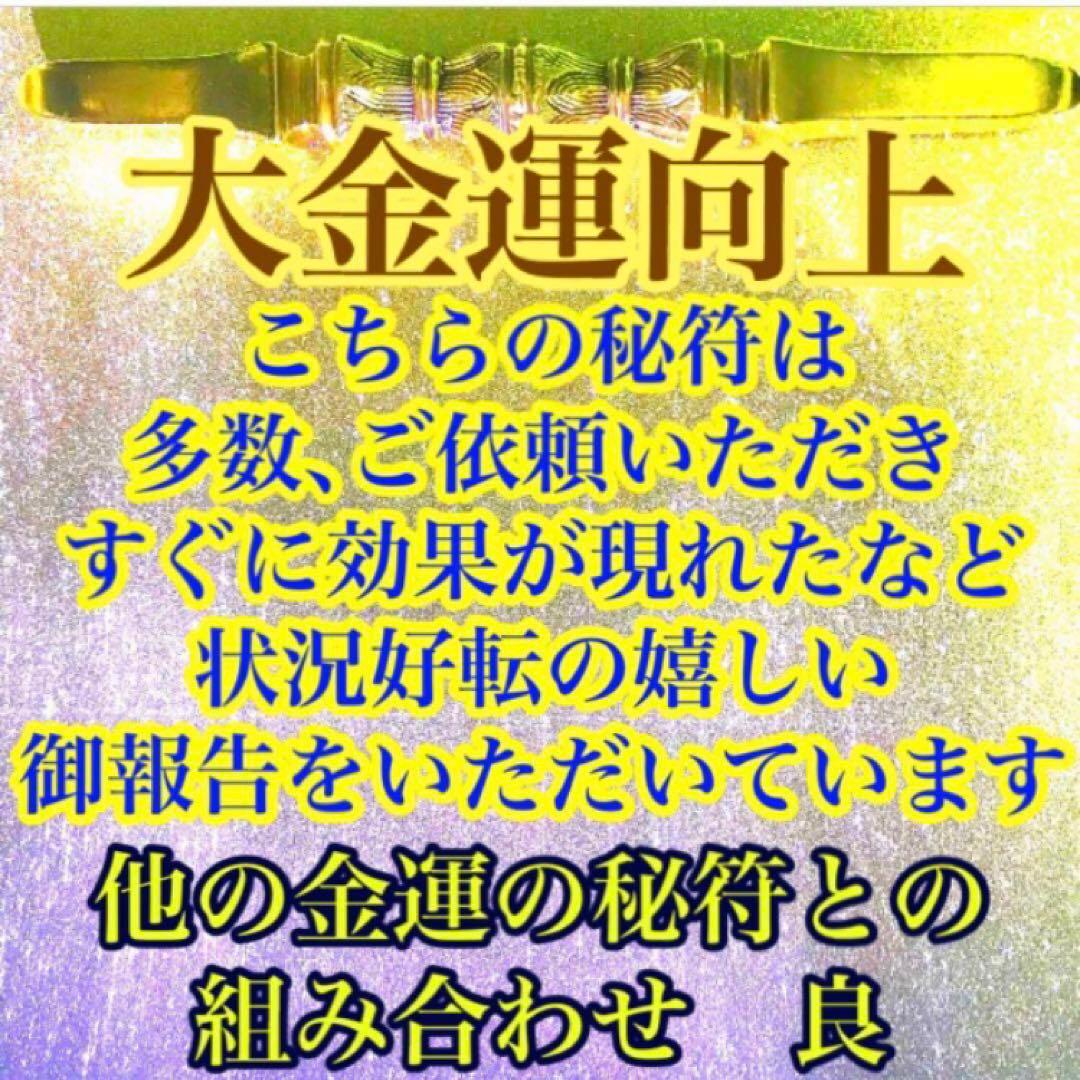 秘符(shiro)美容　美肌　金運　収入　利益　開運　護符　霊符　お守り