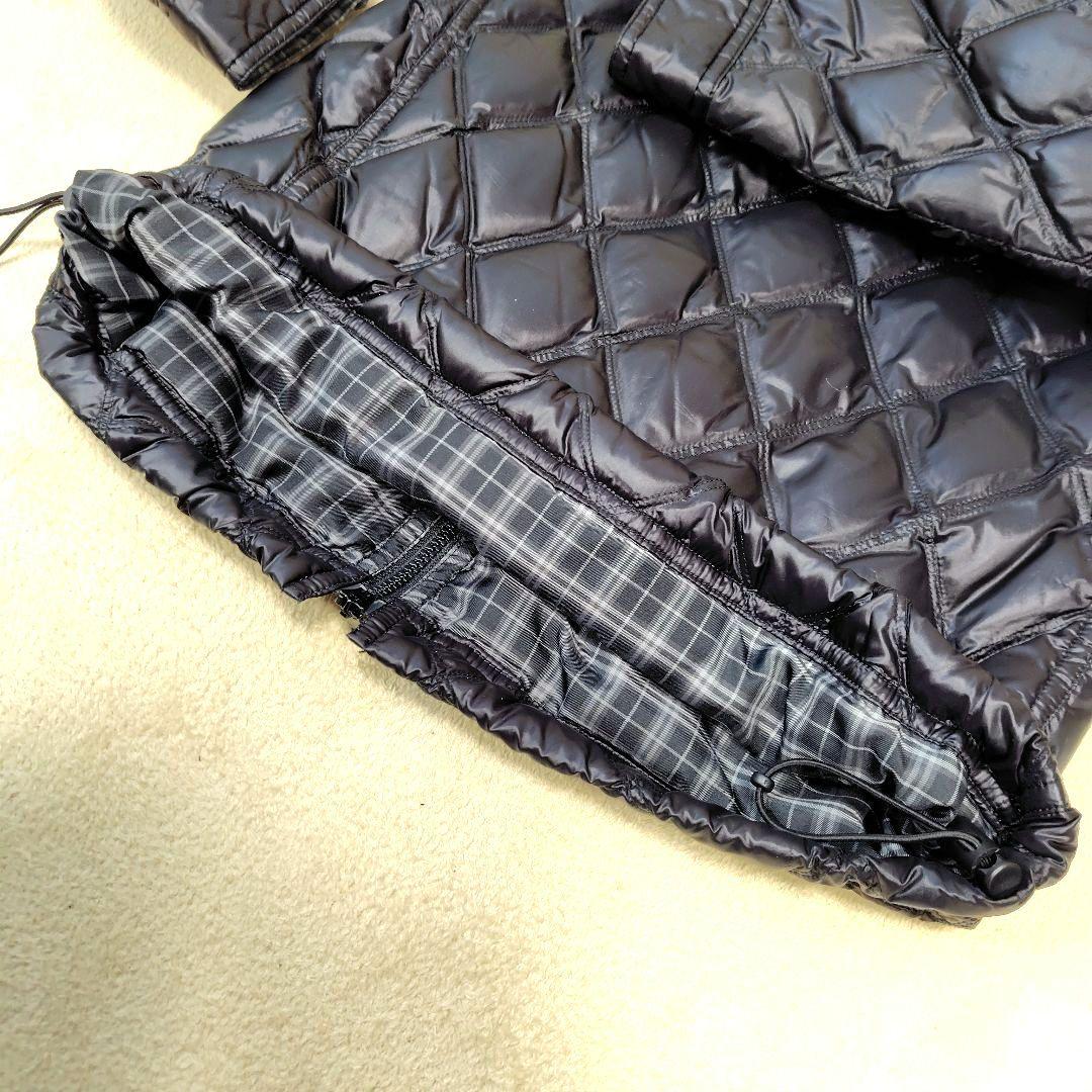 極美品 バーバリーブラックレーベル ウルトラライトダウン ノバチェック 4way