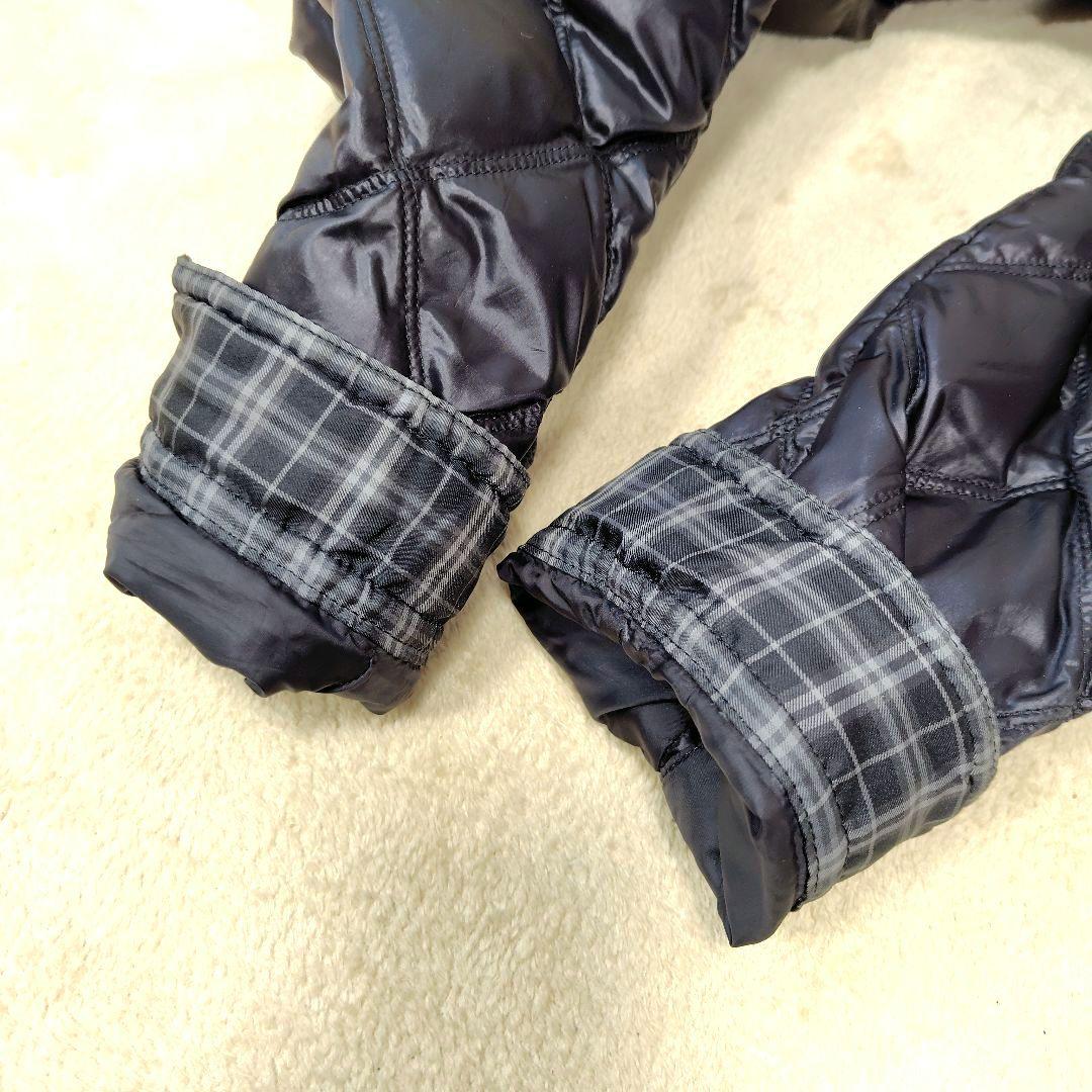 極美品 バーバリーブラックレーベル ウルトラライトダウン ノバチェック 4way