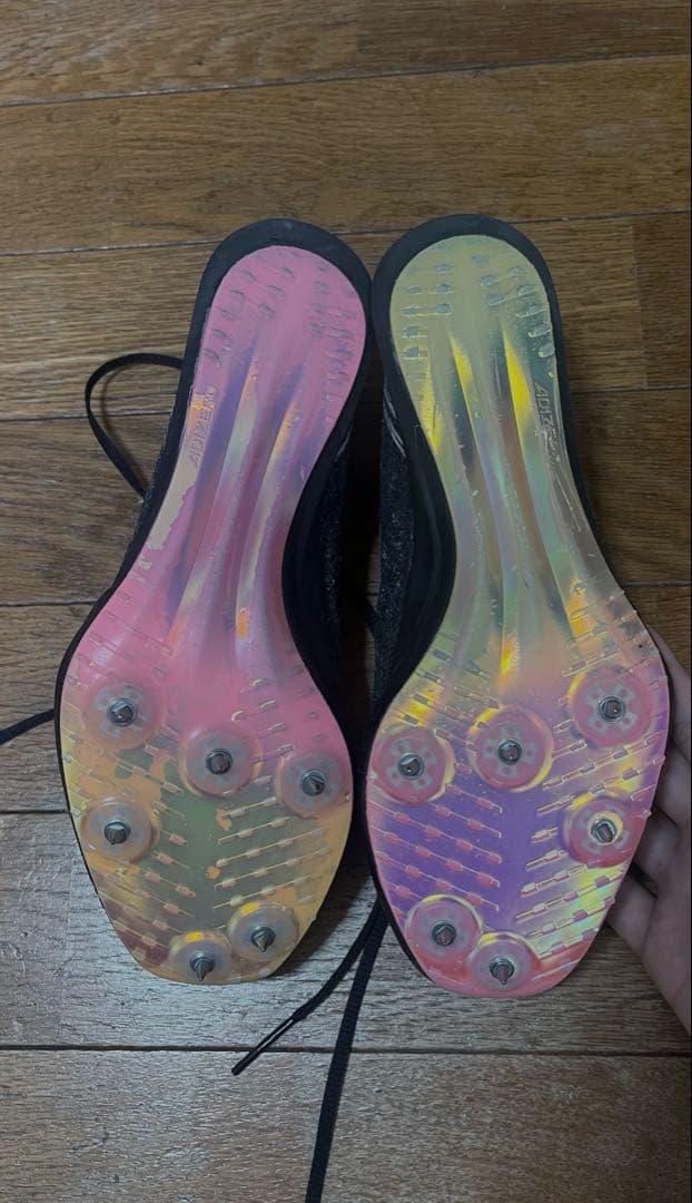 【最終値下げ】adidas アディゼロプライム sp3 黒 23.5cm 陸上