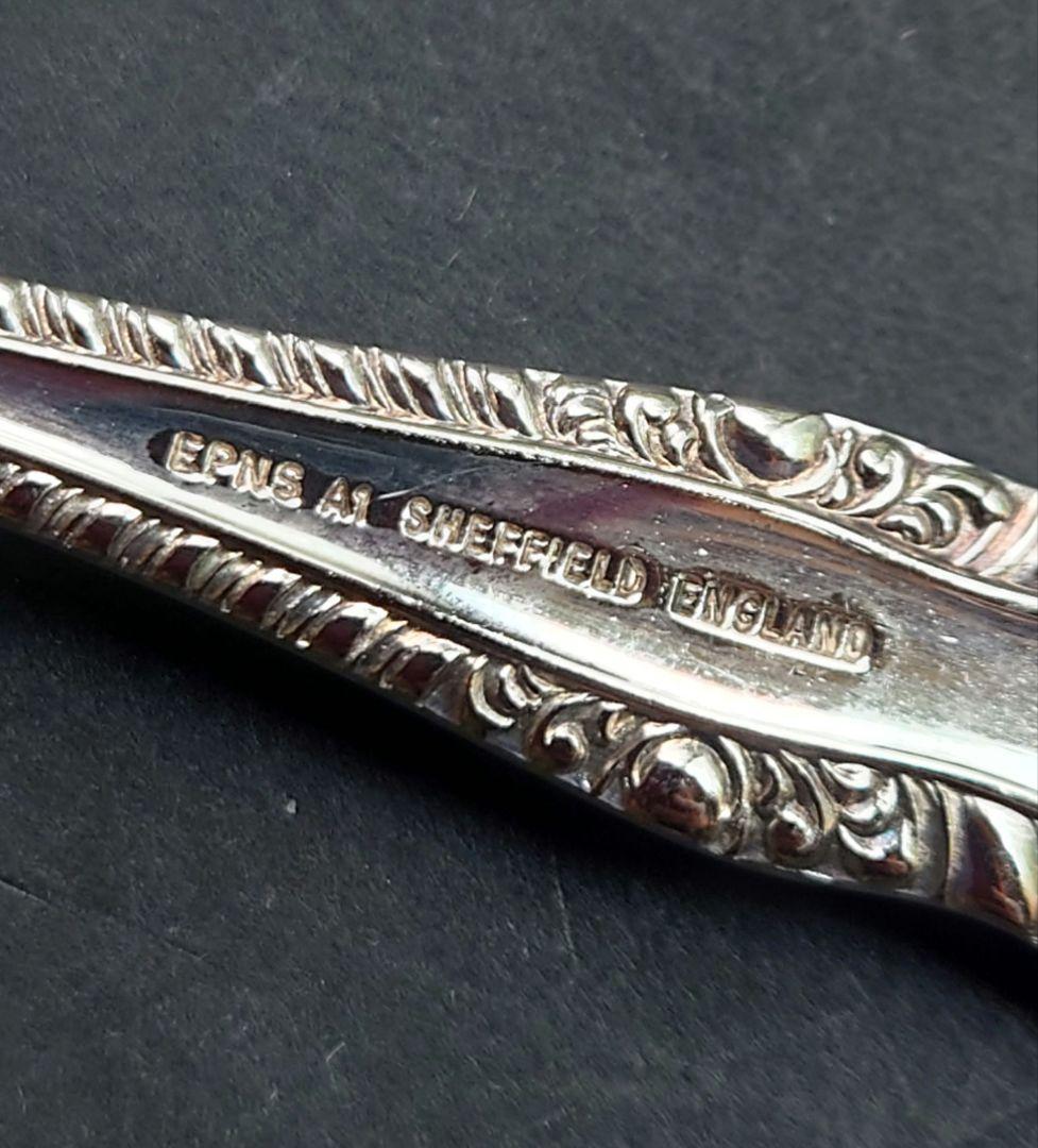 Chinacraft of London ケーキフォーク　6本　銀　ビンテージ