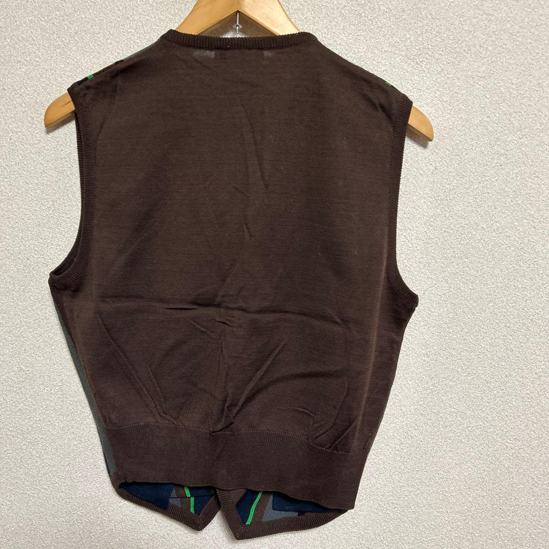 CELINE ストライプ ノースリーブベスト