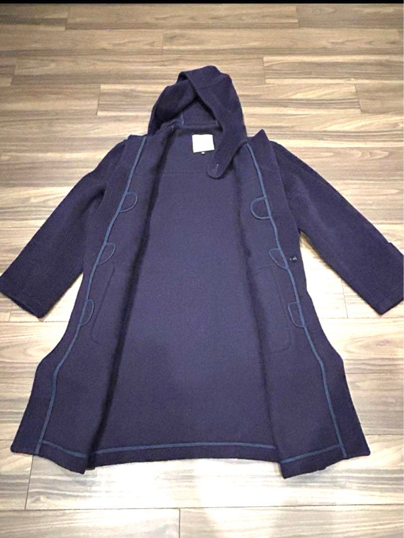 英国製 モンゴメリー x マラリウス社ウールヘリンボーン ダッフルコート 別注品