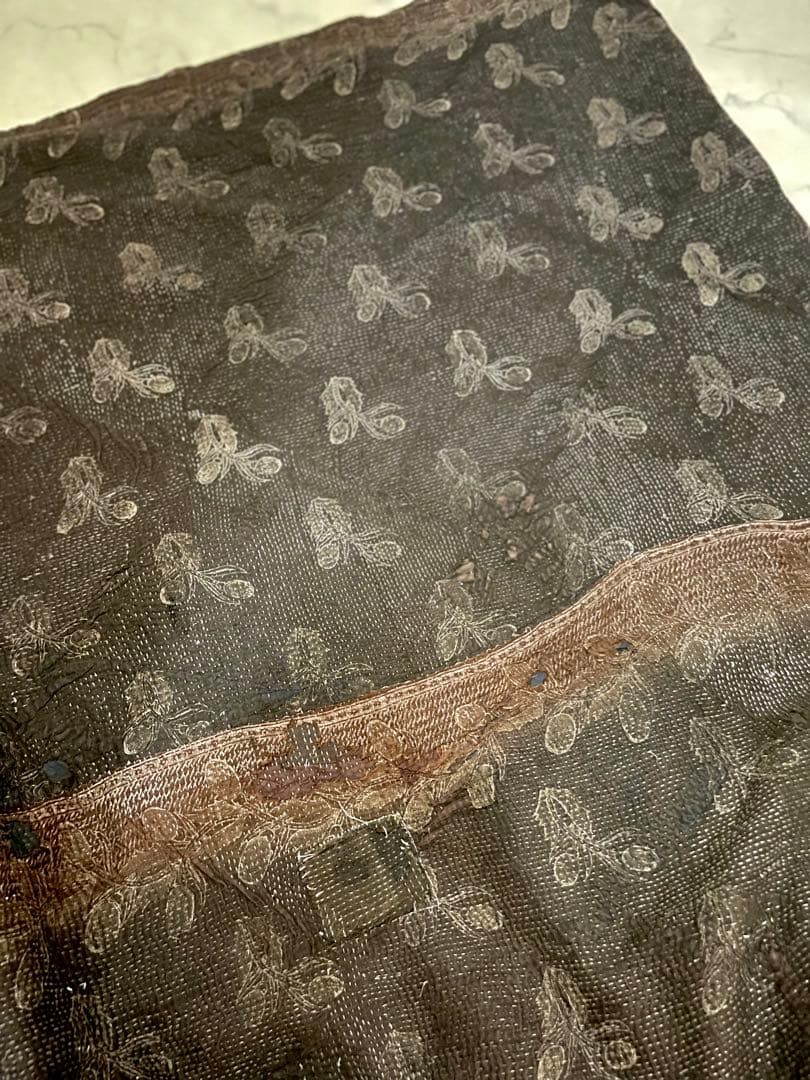 LIGHT YEARS ヴィンテージ キルト　刺子　染め　植物　ライトイヤーズ