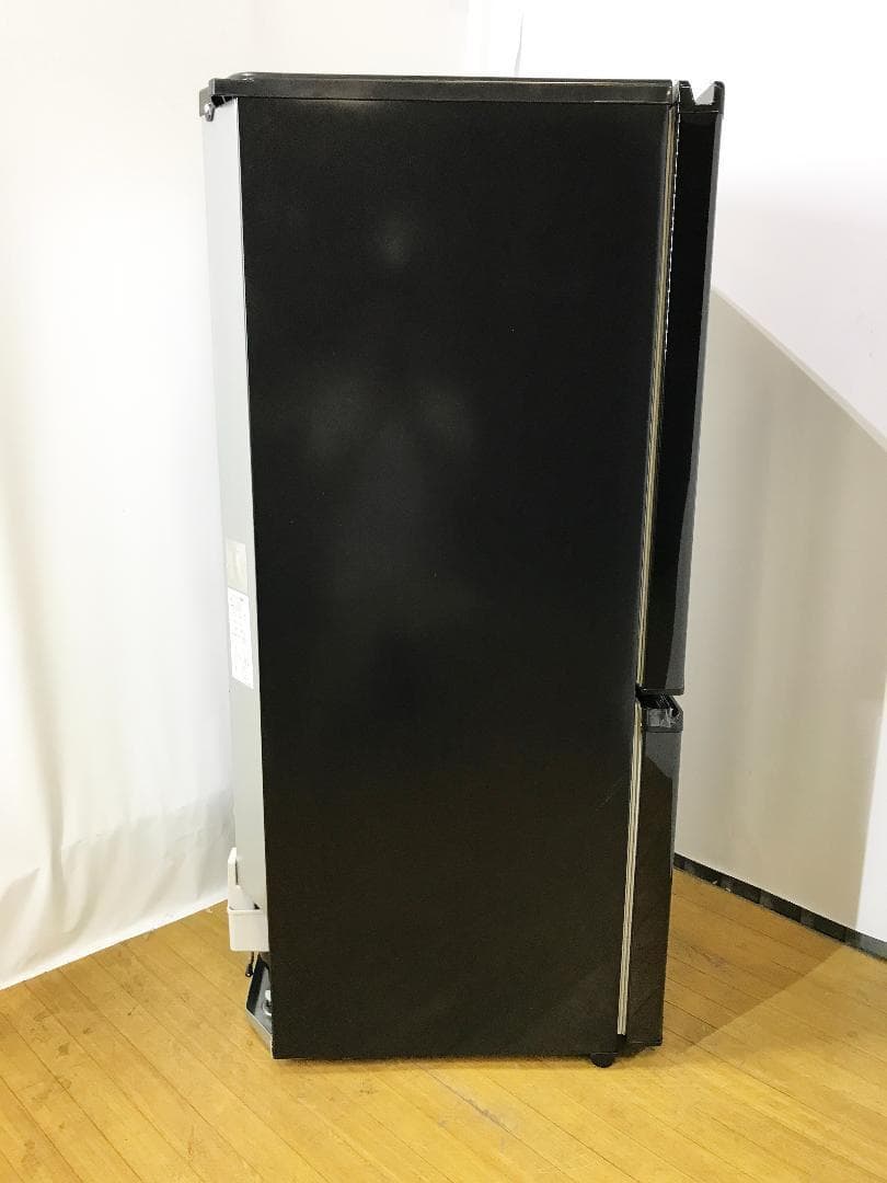 30日迄！送料無料◆中古★三菱　ラウンドカット　２ドア冷蔵庫【MR-P15A】