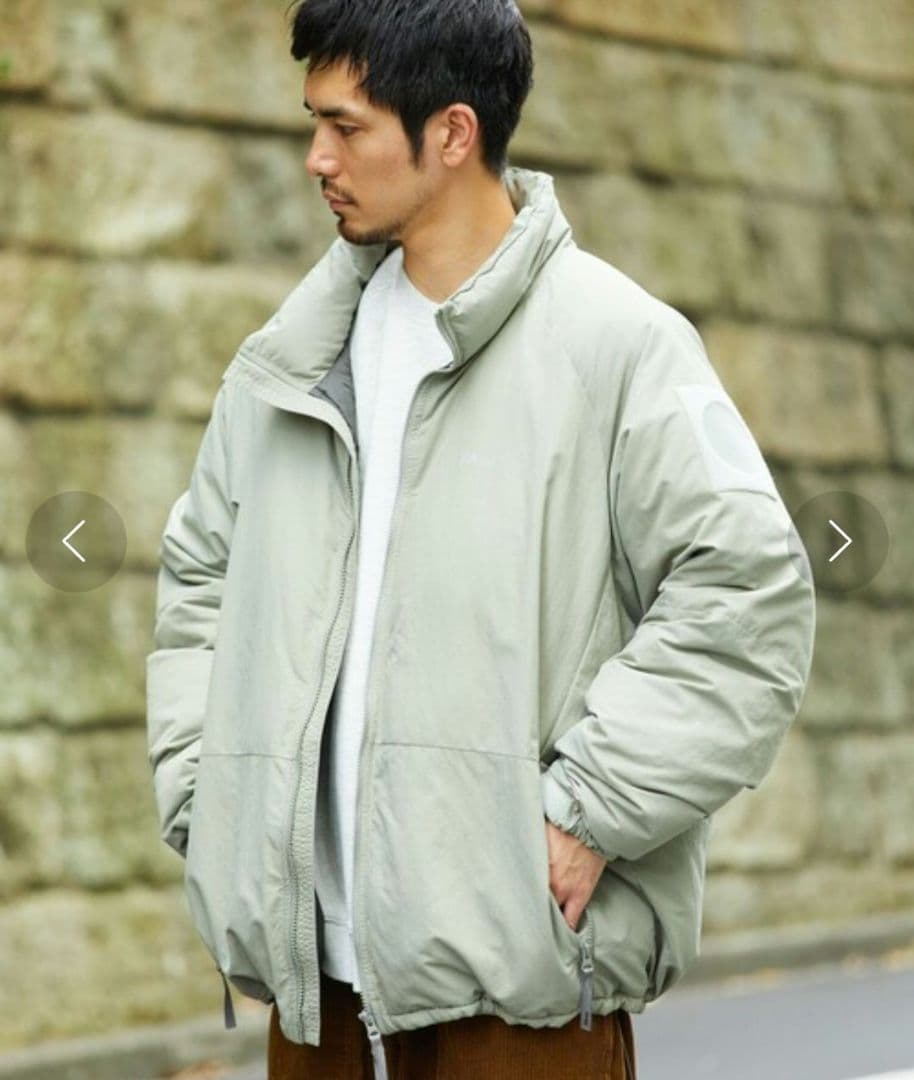 NANGA/ナンガ 別注 DOWN JKT/スタンドカラー ダウンジャケット L