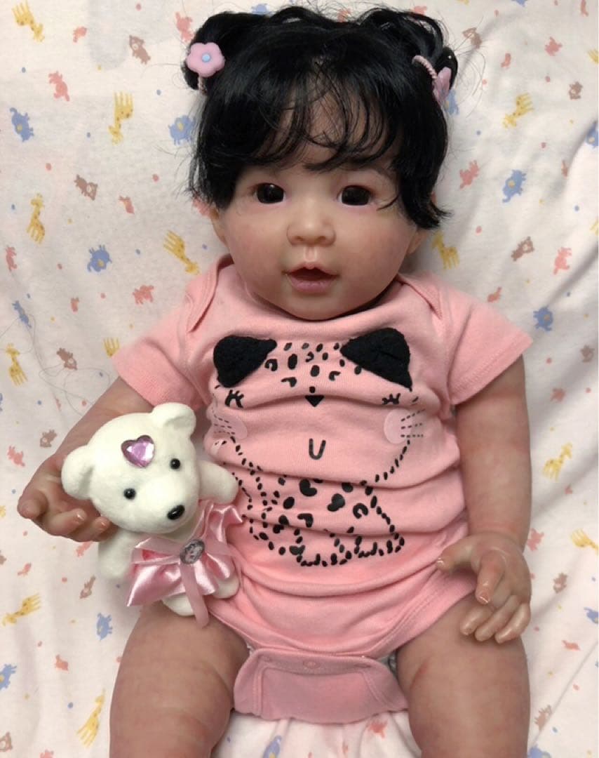 ヒロコ゜・*:.。リボーンドール　日本人の女の子.:*・゜゜・*