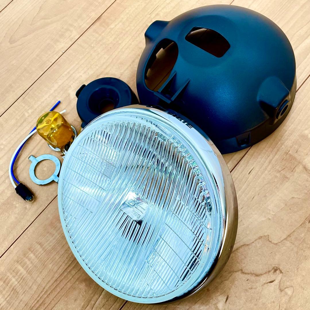 爺倶楽部！　極美品 シビエ 凹み ヘッドライト 当時物 CIBIE