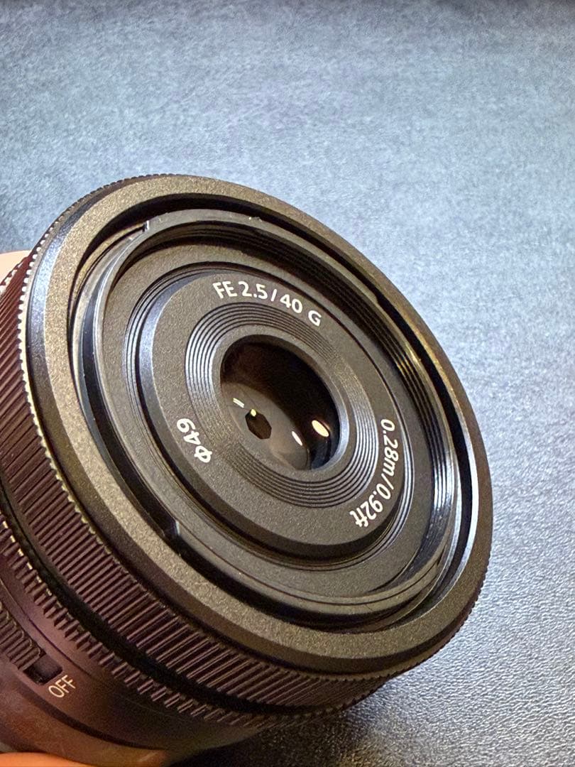 SONY FE 40mm F2.5 G Eマウントレンズ SEL40F25G
