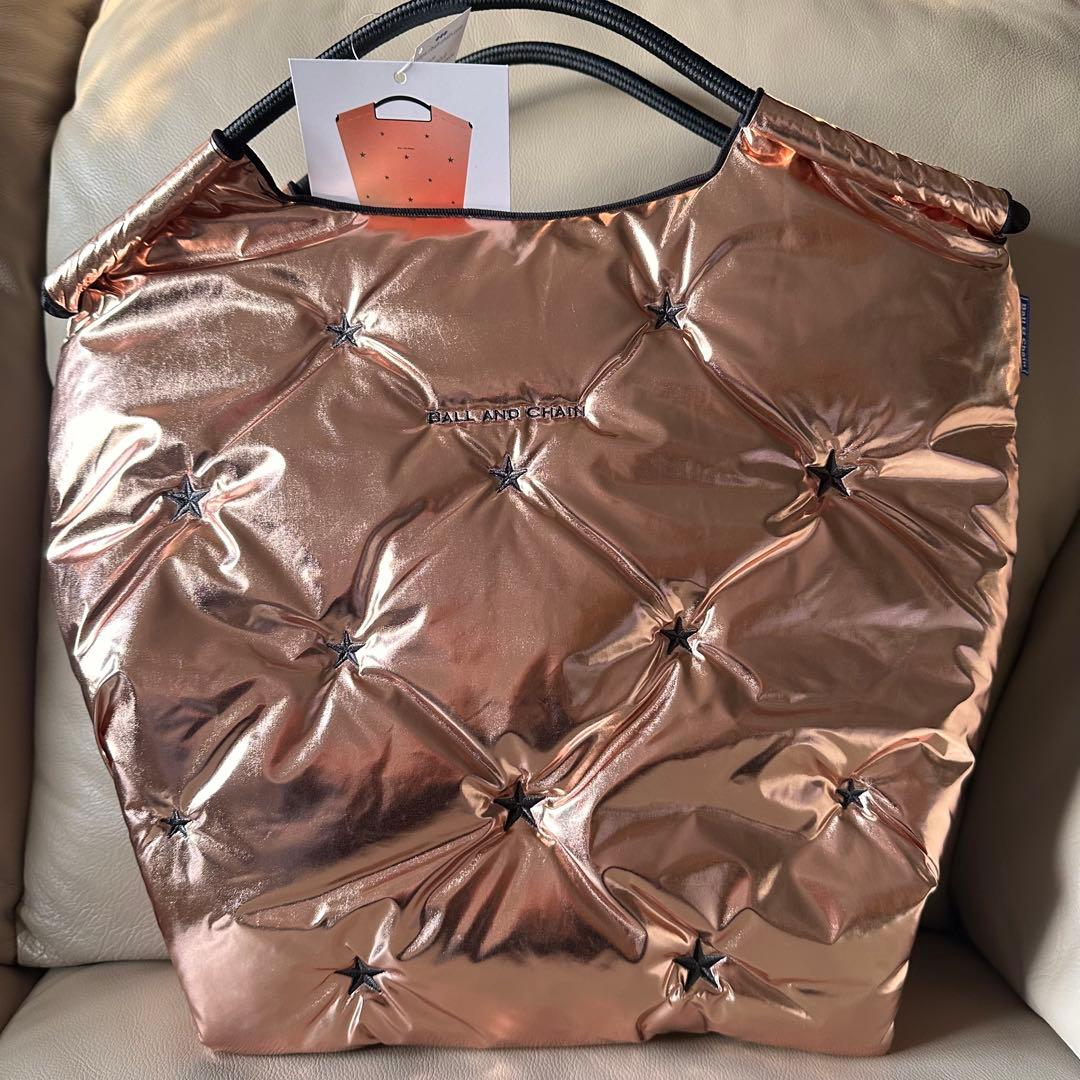 【新品】 ボールアンドチェーン 中綿 etoile ゴールド