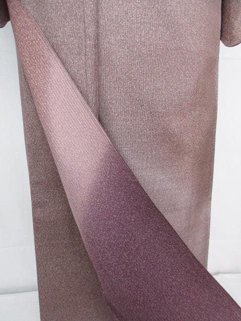 未着用に近い！本場縞大島紬＊中昌紬織物＊奄美浪漫＊訪問着＊１５６ｃｍ＊裄６５