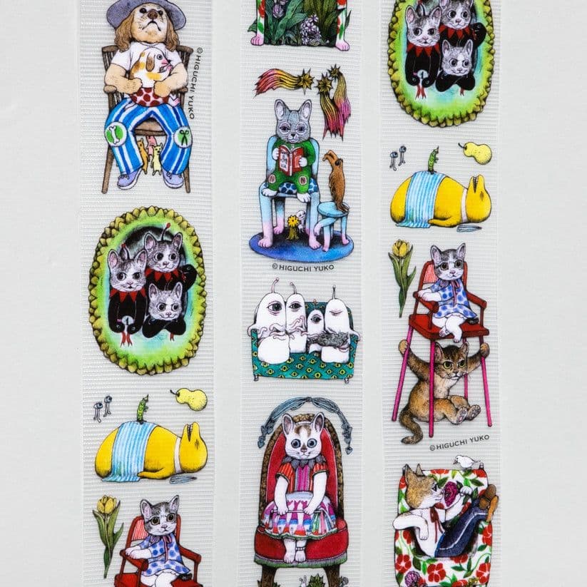 ヒグチユウコ ローソン トランク缶 養生テープ マスキングテープ セット