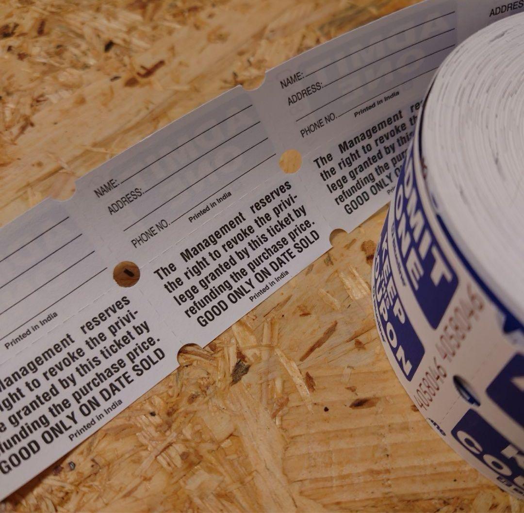 海外ロールチケット 他 まとめ売り バラ売り不可　ジャーナル