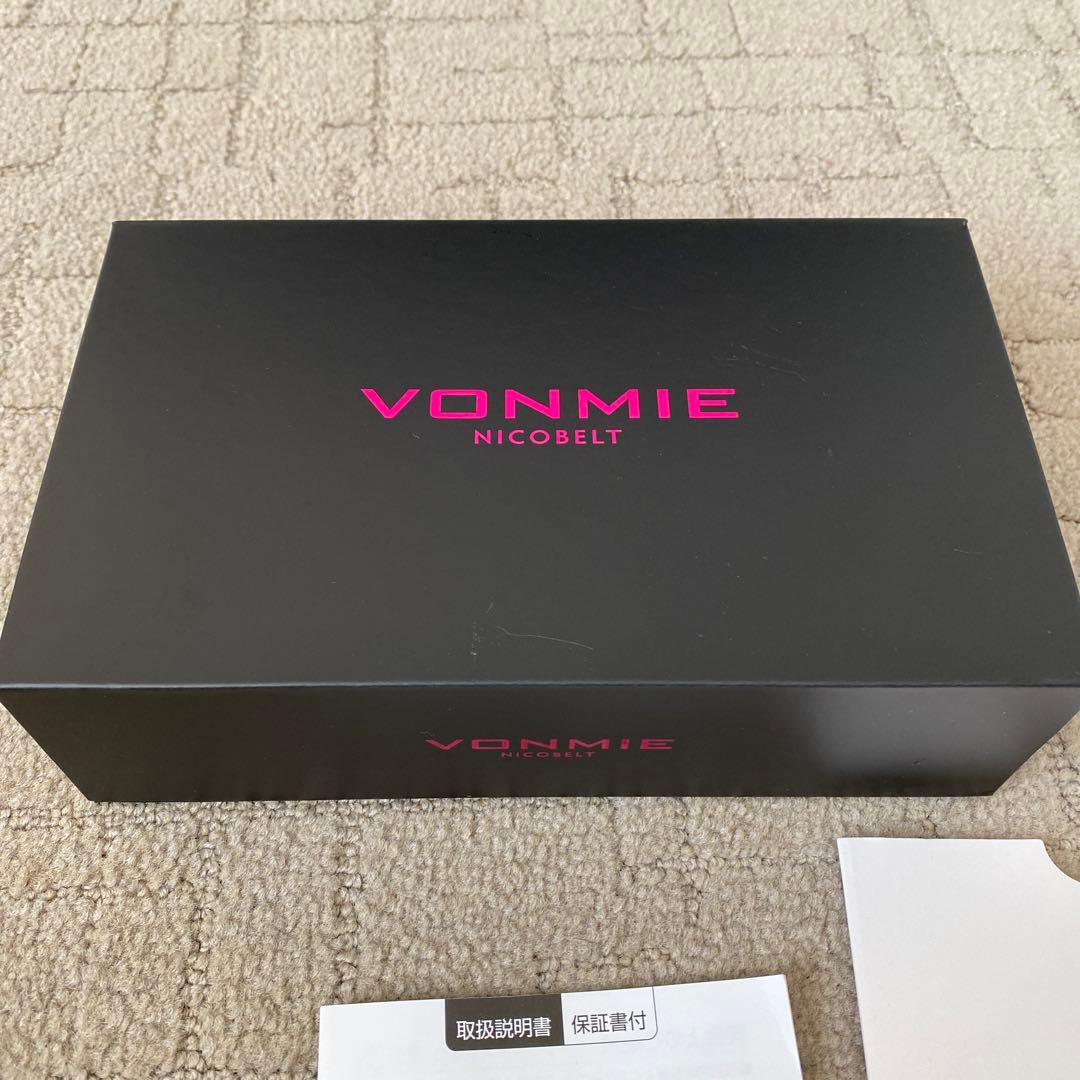 ボディ・フェイスケア VONMIE NICOBELT BLACK