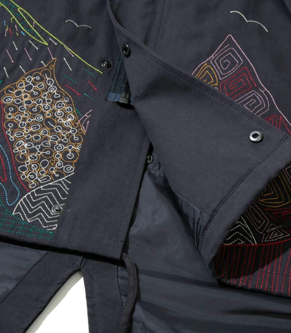 刺繍入り モッズコート