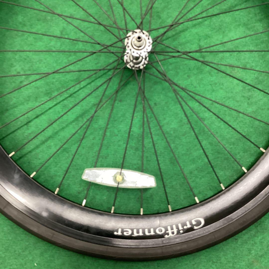 前輪 700x25C タイヤ付 前ホイール 自転車　クイックリリース