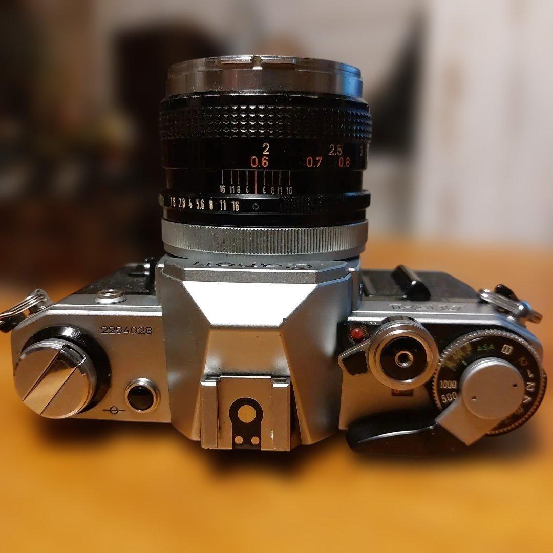 Canon AE-1 フィルム一眼レフカメラ