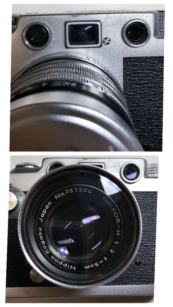 Nicca3-F レンジファインダーカメラ　レンズ・ケース付 No.155822