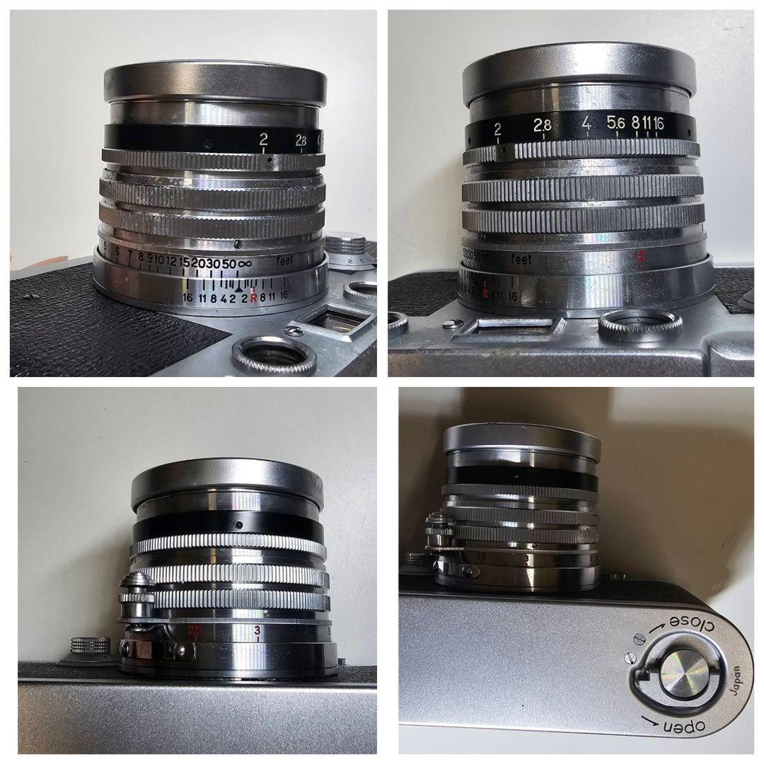 Nicca3-F レンジファインダーカメラ　レンズ・ケース付 No.155822