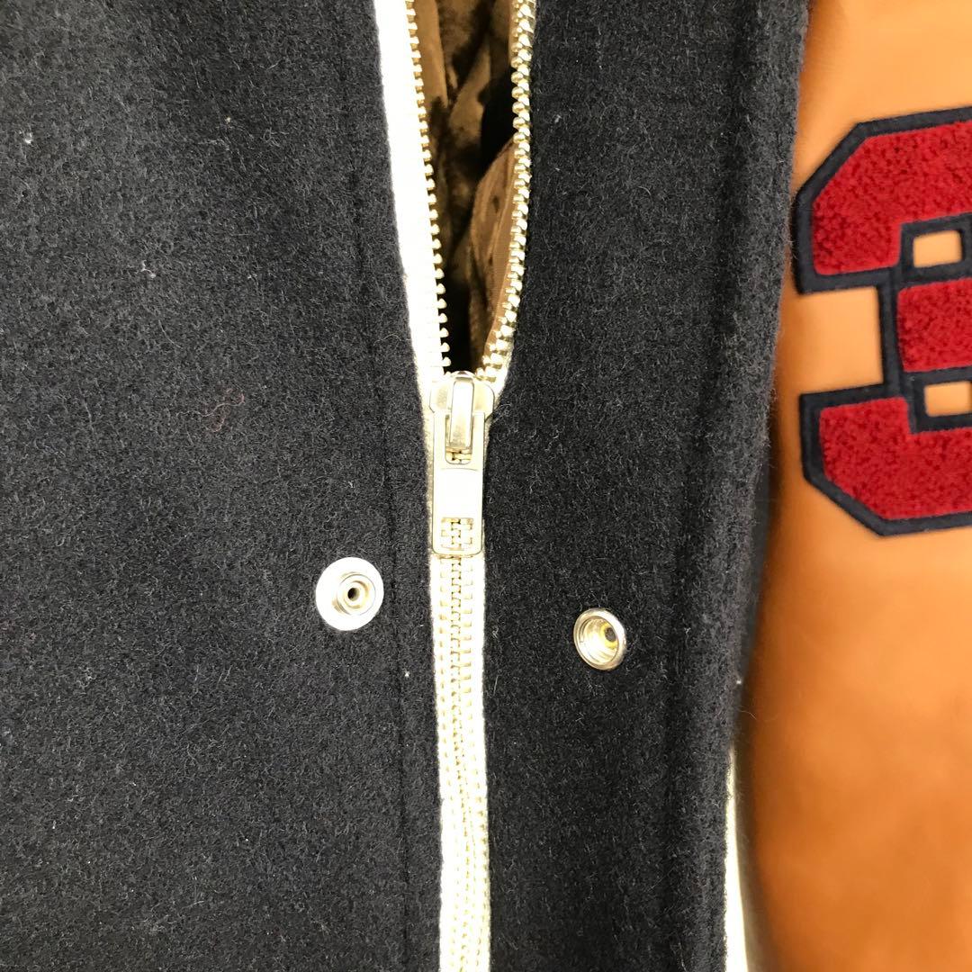 BLACK WEIRDOS スタジャン　L　牛革