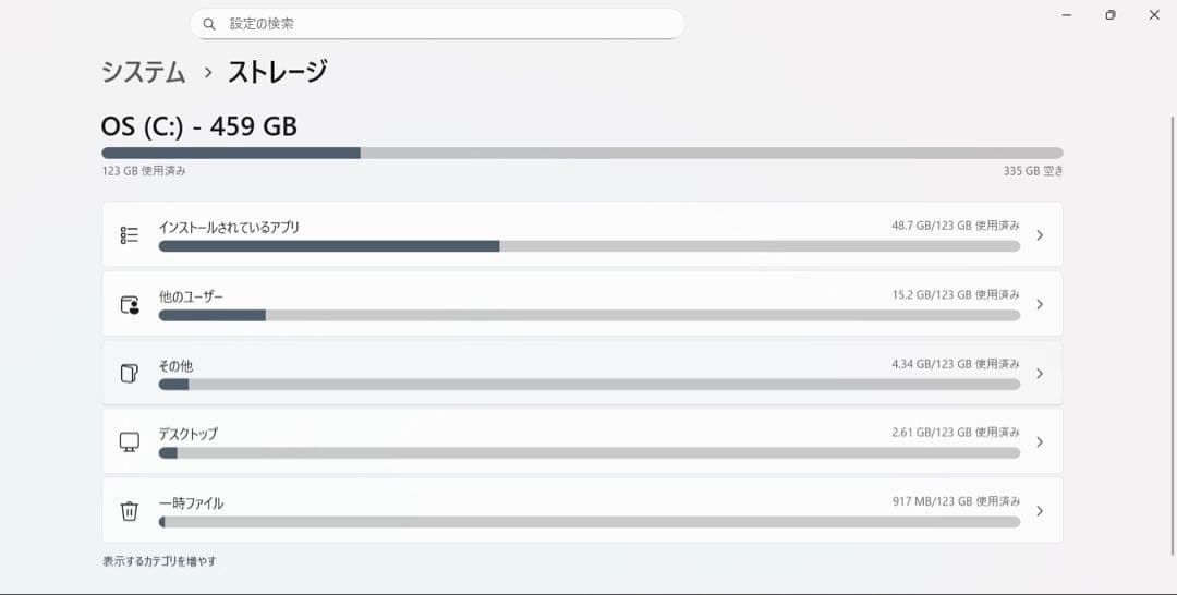 Windowsノート本体 inspiron15 3535 Ryzen5 16GB 512GB SSD BK