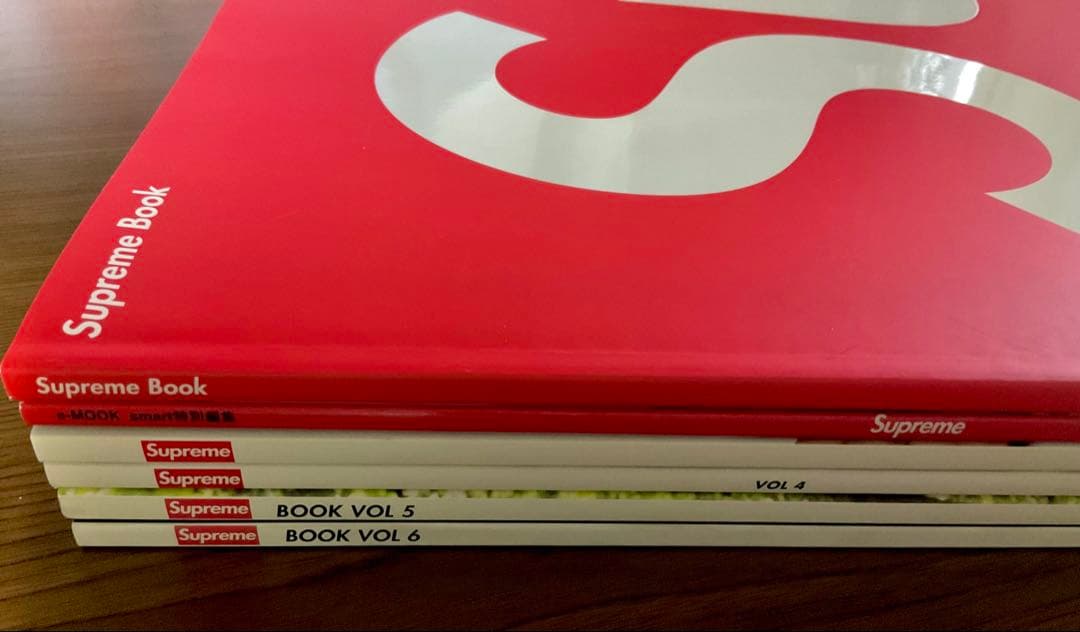 【希少美品】Supreme ムックBook 全6巻　トート付