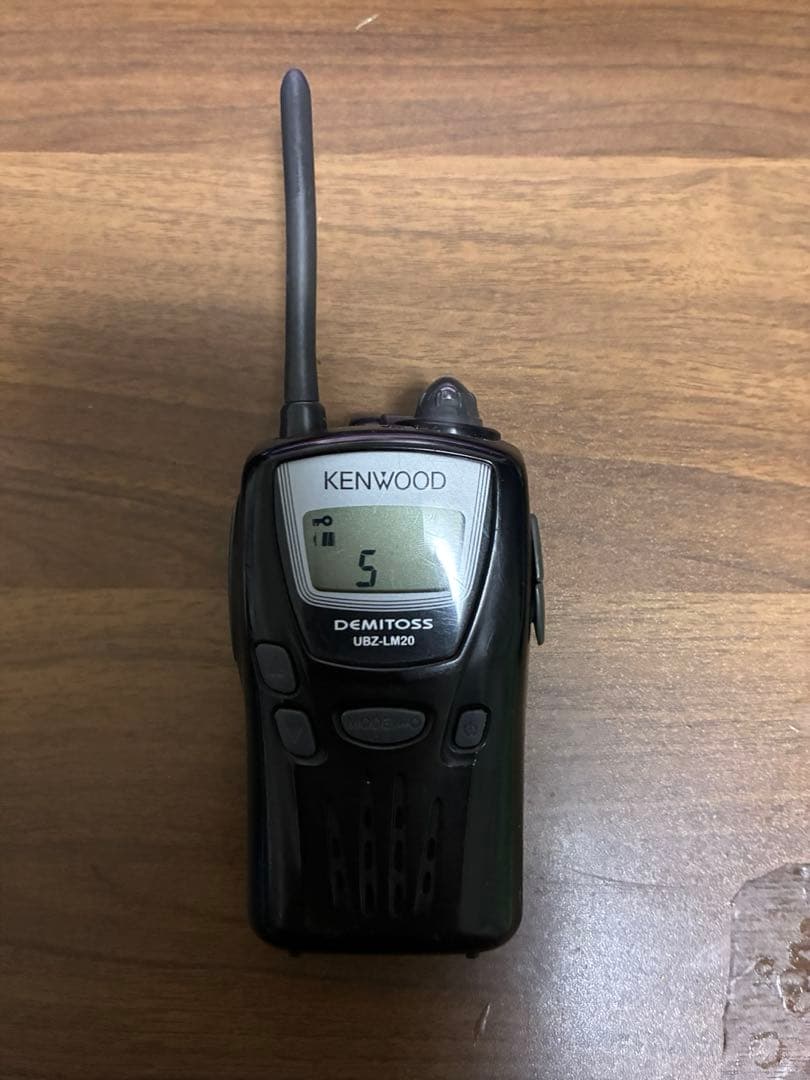 KENWOOD UBZ-LP20 UBZ-LM20トランシーバー2台インカム付き