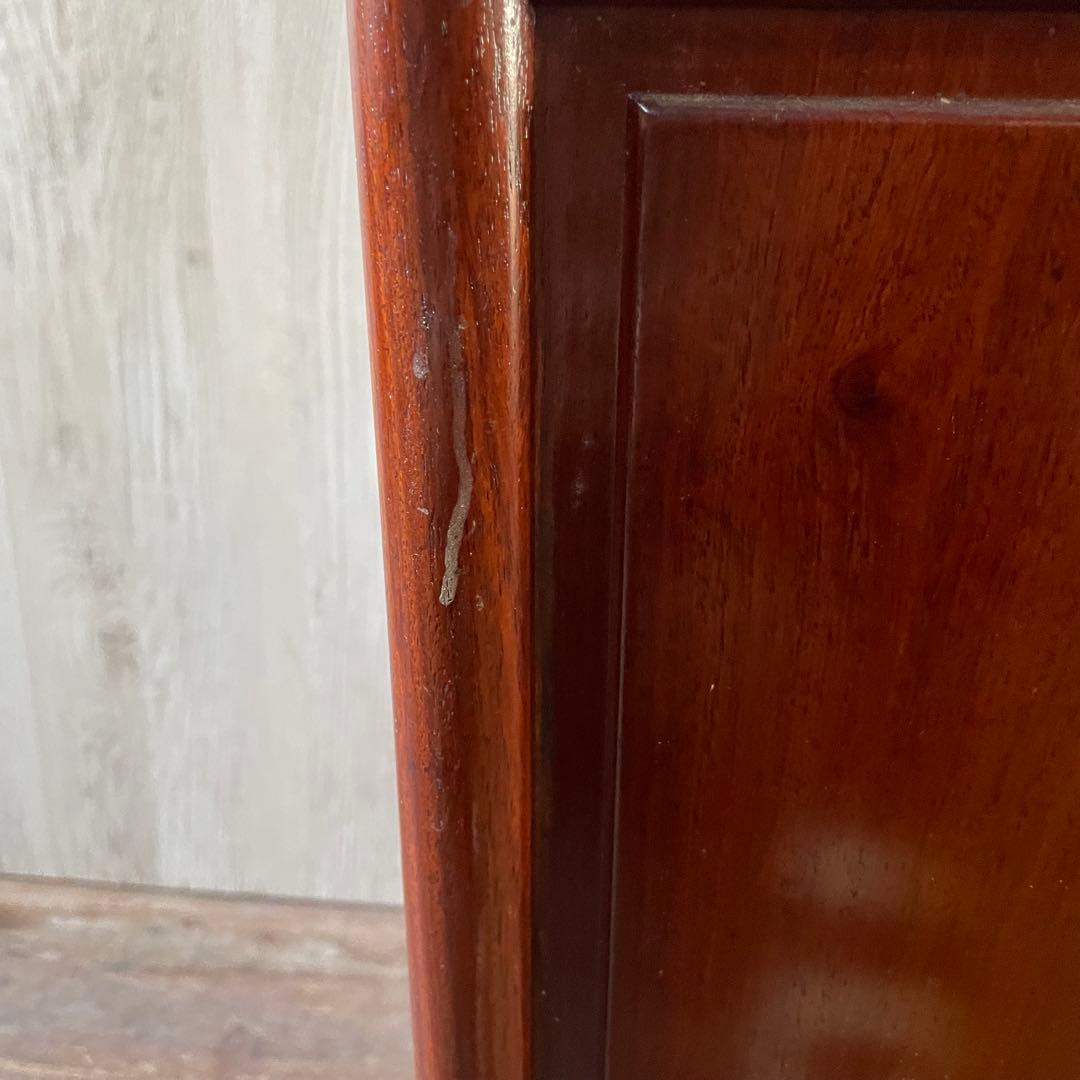 螺鈿細工 らでんざいく 小箪笥 5段チェスト 花梨 アンティーク 骨董品