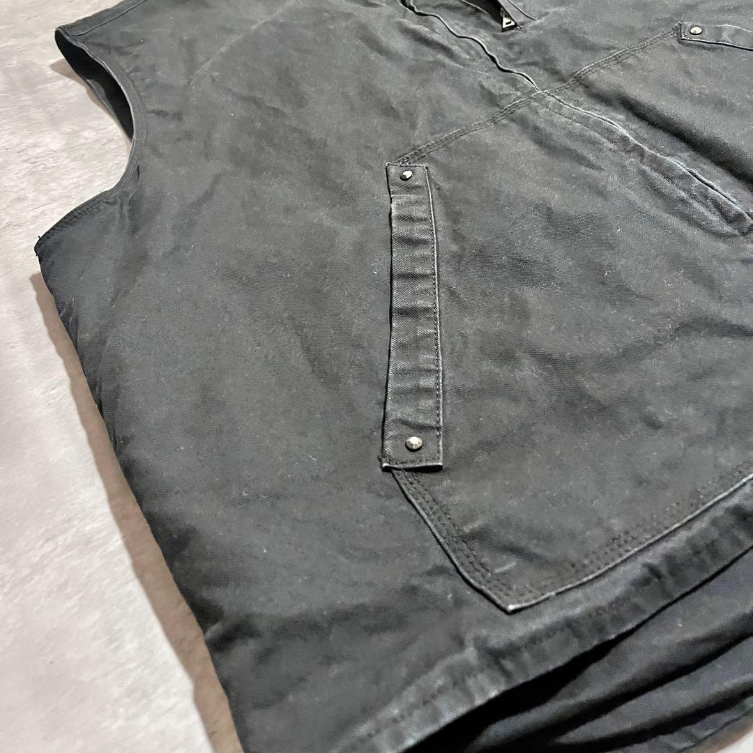 【美品】90s SMITH’S 裏ボア ダックベスト 黒 XXL